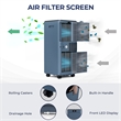 5000 BTU (8000 BTU ASHRAE) Portable Air Conditioner with Remote Control