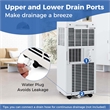 Portable Air Conditioner 8000 BTU AC Unit with Fanand Dehumidifier Sleep Mode