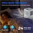 Portable Air Conditioner 8000 BTU AC Unit with Fanand Dehumidifier Sleep Mode