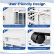 Portable Air Conditioner 8000 BTU AC Unit with Fanand Dehumidifier Sleep Mode