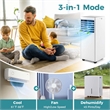 5000 BTU (8000 BTU ASHRAE) Portable Air Conditioner with 24H Timer