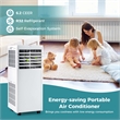 5000 BTU (8000 BTU ASHRAE) Portable Air Conditioner with 24H Timer