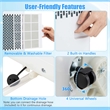 8000 BTU Portable Air Conditioner with Fanand Dehumidifier