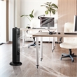 Fantask 35W 28inchOscillating Tower Fan 3 Wind Speed Quiet Black
