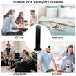 Fantask 35W 28inchOscillating Tower Fan 3 Wind Speed Quiet Black