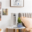 14inch Mini Oscillating Tower Fan Electric Desk Fan with 3 Speed and Timer White