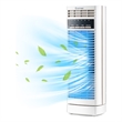 14inch Mini Oscillating Tower Fan Electric Desk Fan with 3 Speed and Timer White