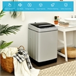 Full Automatic Washing Machine 1.5 CuFt 11 LBS Spin Dryer Gray