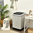 Full Automatic Washing Machine 1.5 CuFt 11 LBS Spin Dryer Gray