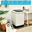 Full Automatic Washing Machine 1.5 Cu.Ft 11 LBS Spin Dryer White