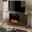 23inch 750 with 1500W 5000 BTU Electric Fireplace Insert with Timer Black