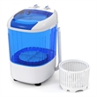 Portable Washing Machine 5.5 lbs Washer with Removable Spin Dry Tub Blue