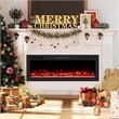 50inch Smart WiFi Electric Fireplace Work with Alexa Black