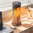 17 Inch Tower Space Heater for Indoor Use 1500W PTC Fireplace Heater Black