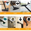 1500W Heavy Duty Steam Cleaner Mop Multi Purpose Steam Cleaning Orange