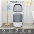 Portable Washing Machine 5.5 lbs Washer with Removable Spin Dry Tub Gray