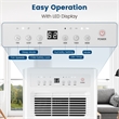 9 Pint(DOE) Portable Dehumidifier with 3 Modes 2500 Sq.ft Coverage Area Blue