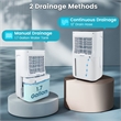 19 Pint(DOE) Quiet Dehumidifier with 5 Modes 4500 Sq.ft Coverage Area White