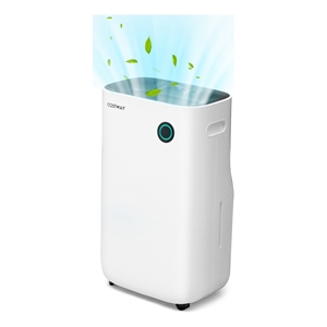 19 Pint(DOE) Quiet Dehumidifier with 5 Modes 4500 Sq.ft Coverage Area White