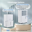35 Pint(DOE) Dehumidifier for Home with 24H Timer White