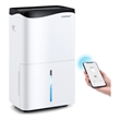 36 Pint(DOE) Dehumidifier with Smart App and Alexa Control 5500 Sq.ft White