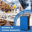 57 Pint(DOE) Portable Commercial Dehumidifier 8000 Sq.ft Coverage Area Blue