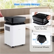 24 Pint(DOE) Dehumidifier for Basement 4500 Sq.ft Coverage Area White