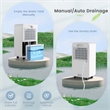 9 Pint(DOE) Portable Dehumidifier 2500 Sq.ft Coverage Area White