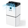 9 Pint (DOE) Dehumidifier with Indicator 1500 Sq.ft Coverage Area White