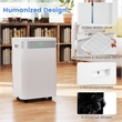 16 Pint(DOE) Dehumidifier For Home 4500 Sq.ft Coverage Area White