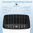 9 Pint (DOE) Portable Dehumidifier 1500 Sq.ft Coverage Area White
