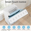 22 Pint(DOE) Dehumidifier For Home 6000 Sq.Ft  Coverage Area White