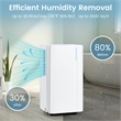 9 Pints(DOE) Dehumidifier for Home 2000 Sq.Ft Coverage Area White