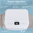 9 Pints(DOE) Dehumidifier for Home 2000 Sq.Ft Coverage Area White