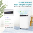 19 Pint(DOE) Dehumidifier 4500 Sq.ft Coverage Area White
