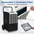 48 Pint(DOE) Commercial Dehumidifier 4500 Sq.ft Coverage Area White