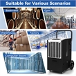48 Pint(DOE) Commercial Dehumidifier 4500 Sq.ft Coverage Area White