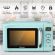 0.9Cu.ft. Retro Countertop Microwave Oven 900W Green