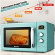 0.9Cu.ft. Retro Countertop Microwave Oven 900W Green