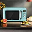 0.9Cu.ft. Retro Countertop Microwave Oven 900W Green