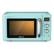 0.9Cu.ft. Retro Countertop Microwave Oven 900W Green