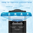 3 in 1 Water Cooler Dispenser with Built in Ice Maker Silver