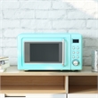 0.7 Cu.ft Retro Countertop Microwave Oven 700W Green