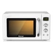 0.9Cu.ft. Retro Countertop Microwave Oven 900W White