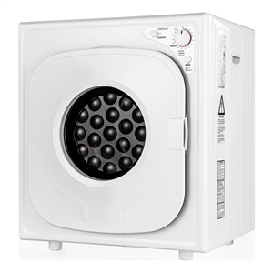 1500W Electric Tumble Compact Laundry Dryer 13.2 lbs White
