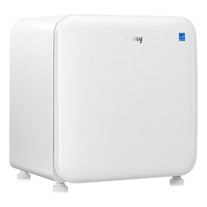 1.6 Cubic Feet Compact Refrigerator Reversible Door Mini Fridge White