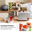 450W Electric Tomato Strainer Grade Stainless Steel Saucer Maker Silver