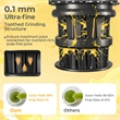 Cold Press Juicer Machine Professional Slow Masticating Juicer with Reverse Button Gray Plastic