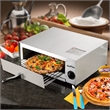 Kitchen Commercial Pizza Stainless Steel Counter Top Snack Pan Oven Bake Silver