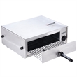 Kitchen Commercial Pizza Stainless Steel Counter Top Snack Pan Oven Bake Silver